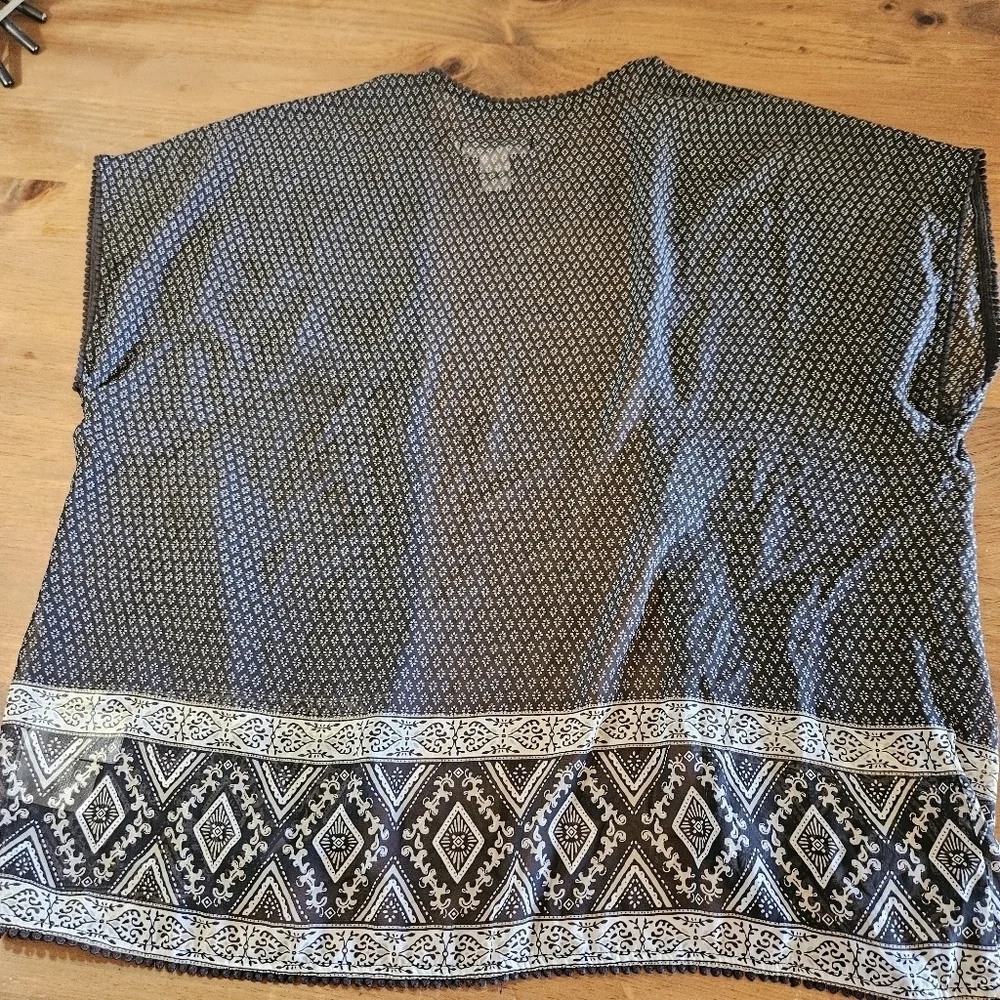 LOGG (Label of Graded Goods) Open Front Lightweight Shirt Size Small - Picture 2 of 7